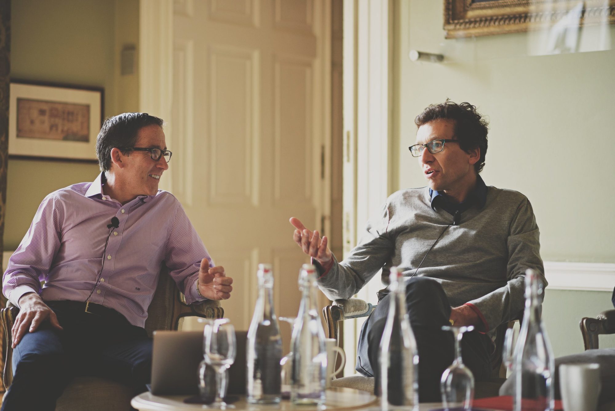 Fergal and Stan at the Highland Europe leadership event in Dublin in 2016.